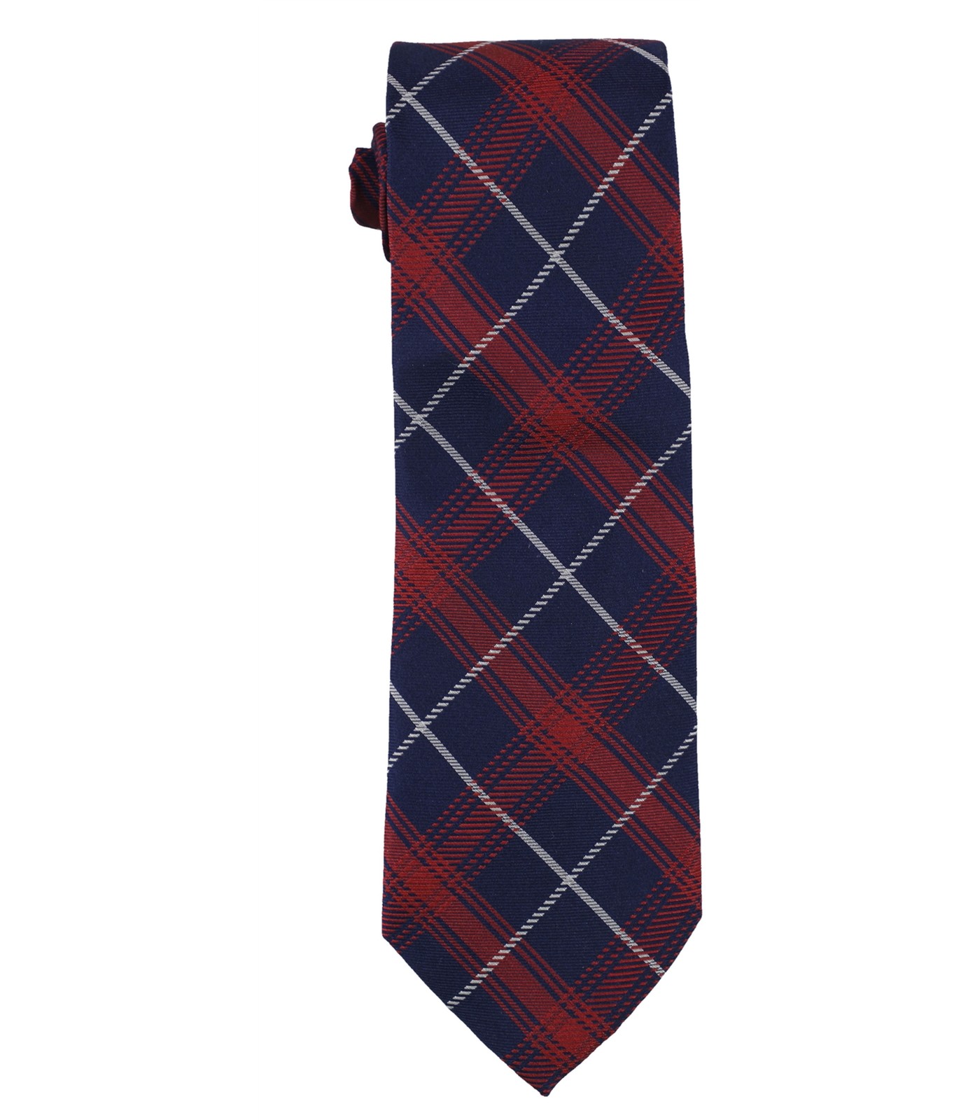 Мужской праздничный галстук в клетку Club Room красный Один размер 5290₽