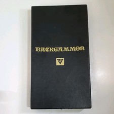 Vintage Rare HPG Backgammon Board Game Complete with instructions 