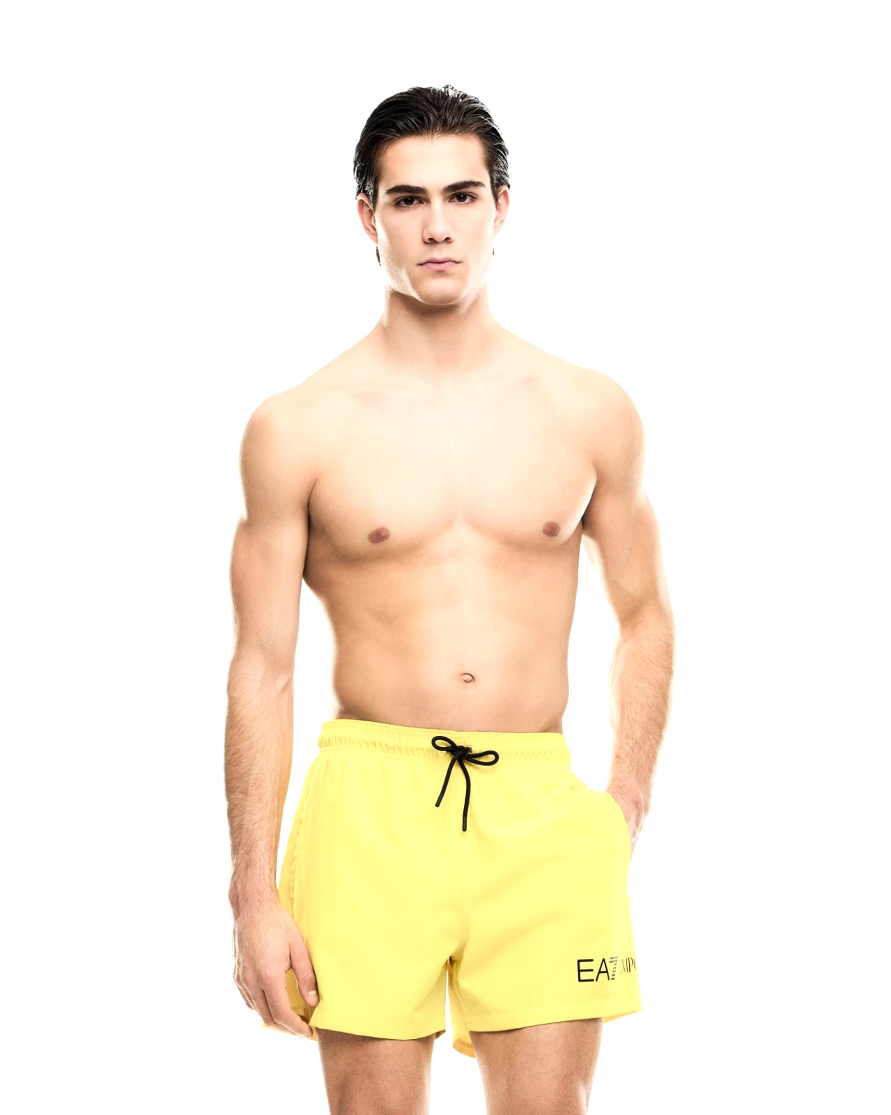 EMPORIO ARMANI EA7 7M002000 AF13019 M2047 MENS YELLOW LOGO BOXER SUIT 16490₽
