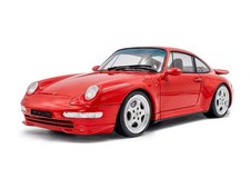1997 Porsche 911 (993) Carrera RS Red Diecast 1:18 Scale Model - Solido S1810104