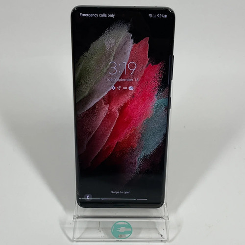 Broken Unlocked Samsung Galaxy S21 Ultra 5G 12GB RAM 128GB SM-G998U Cracked