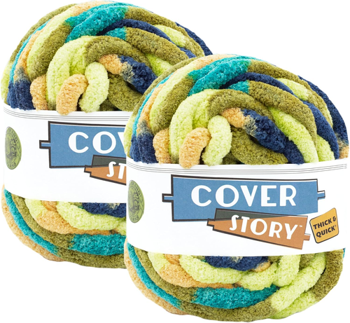 Cover Story Thick & Quick, Blanket Yarn, Woodlands, 1 Pack - Picture 8 of 28