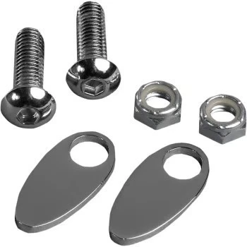 Placas de cubierta de señal de giro trasera Cycle Visions - Cromo moto calle CV4813 Foto 2 de 4