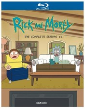 Rick and Morty Seasons 1-6 Blu-ray NEW