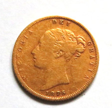 Australia. 1875 Sydney - Half Sovereign.. Fine+