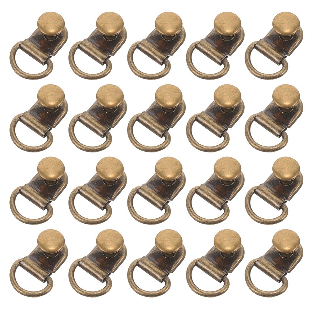 60 Pcs Shoe Accessories Eyelet Hooks for Boots Fasteners Footwear