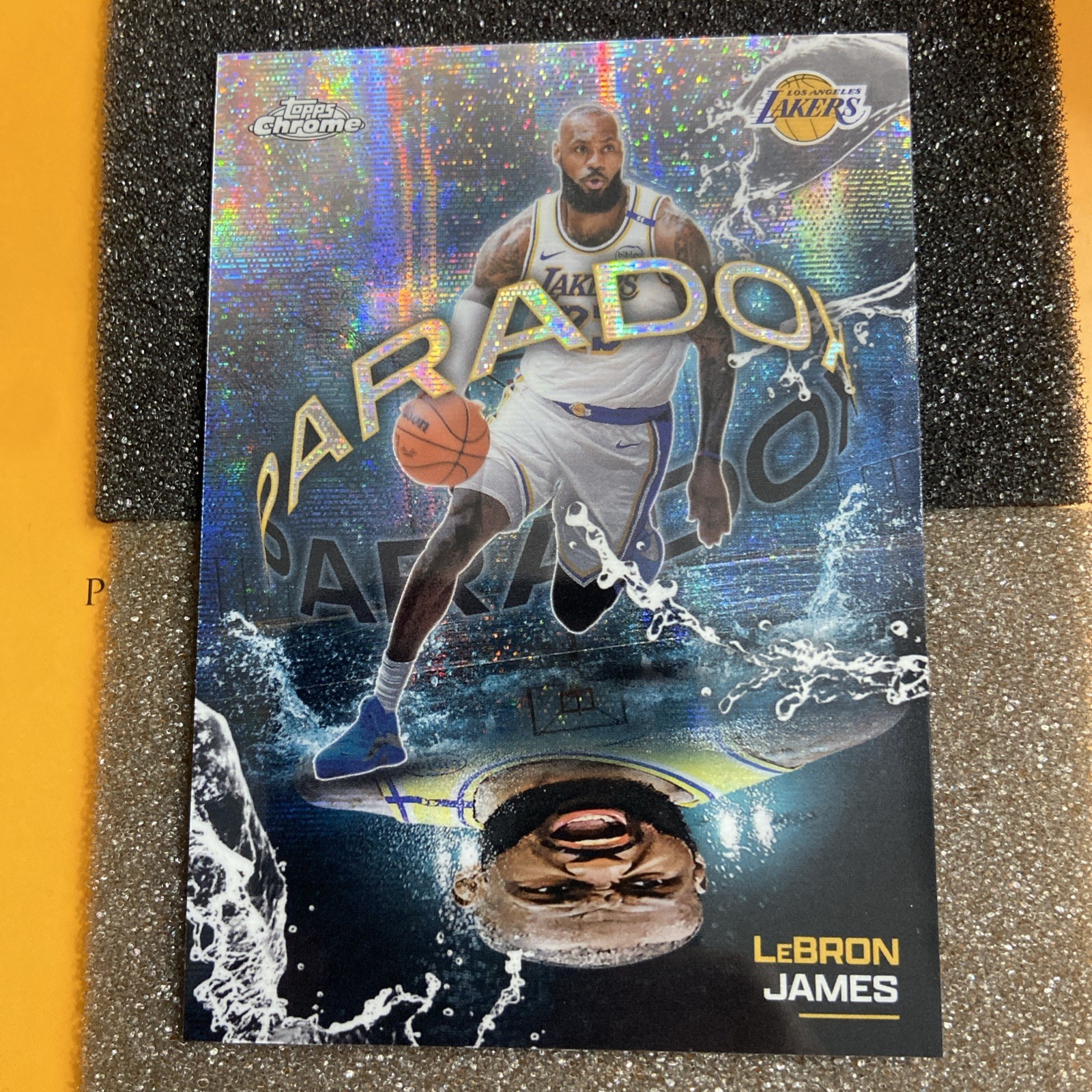 LeBron James 2025-26 Topps Chrome Basketball Paradox Case Hit SSP Lakers