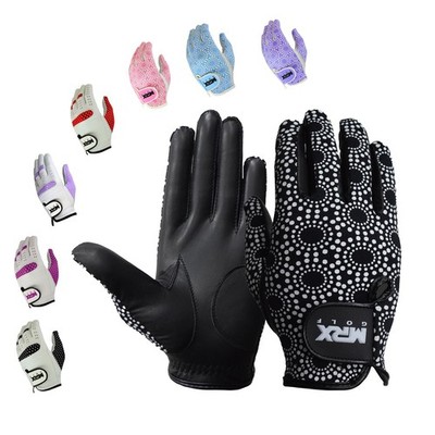 Ladies Golf Glove Soft Fit Cabretta Leather Regular Fit Women Golfer Glove