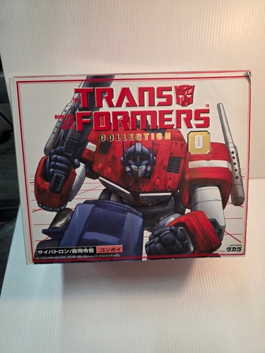 Takar Collection Transformers Takara Collection #0 Optimus Prime With Binder MIB | eBay