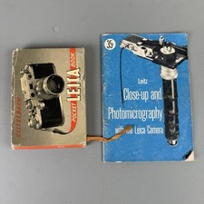 Leica Leitz Pocket Book Kisselbach and Close-up Photomicrography