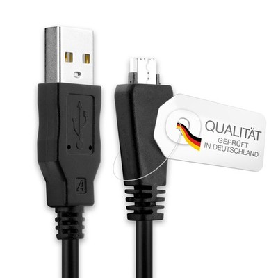 USB Kabel Sony Cyber-shot DSC-HX100 / HX100V Ladekabel 0.5A schwarz