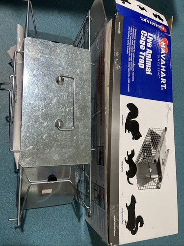 Vintage Havahart 1025 Live Animal Cage Trap 2 Door Humane Squirrel Chipmunk