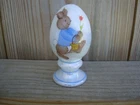 FENTON HAND PAINTED 3.25 INCH EASTER EGG