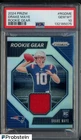 2024 Panini Silver Prizm Rookie Gear Drake Maye Patriots RC Rookie Jersey PSA 10
