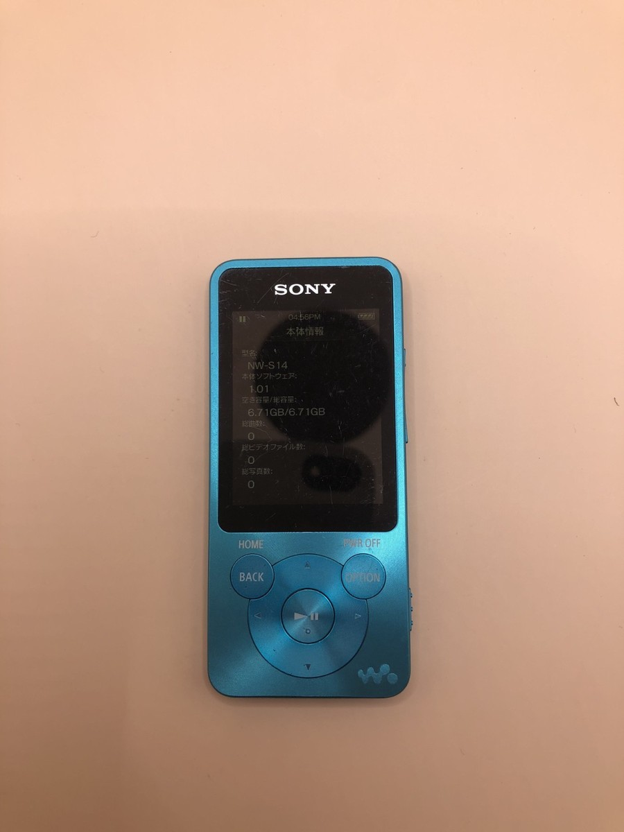 SONY WALKMAN NW-S14　中古品 Sony Nw-s14 8gb Walkman Bluetooth From Japan for sale online