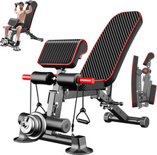 Adjustable Weight Bench for Home Gym Fitness Strength Training Equipment