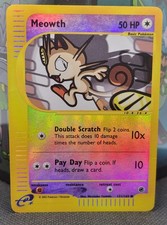 Meowth 121/165 Expedition Base Set Reverse Holo on eBay