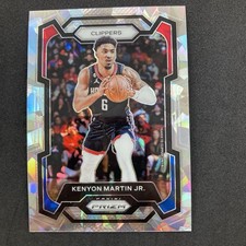 Kenyon Martin Jr. 2023-24 Panini Prizm Cracked Ice #241 Los Angeles Clippers