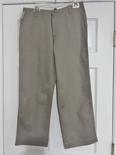 NWT Vintage Gap Women's "Clean Cut" Pants straight-leg Khaki Sz 10 X Short