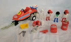 Vintage PLAYMOBIL 3538 SPEEDBOAT WITH Trailer