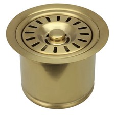 Akicon Kitchen Sink Brass Gold Finish Garbage Disposal Flange Stopper,