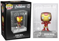 Funko Pop! Vinyl: Marvel Iron Man Die-cast FunkoShop #02 Opened