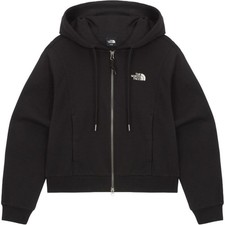 The North Face Letter Logo Zip-Up Long Sleeve Hooded Jacket