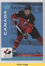 2017 Upper Deck Team Canada Juniors Blue Spectrum Maxime Comtois #50 READ 7l6