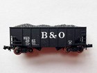 N-Scale Baltimore & Ohio (B&O) Two-Bay Open Hopper w/ Load