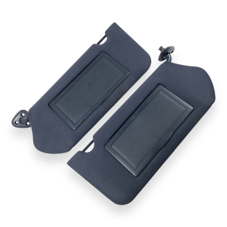 2000-2005 Chevy Impala & Monte Carlo Driver & Passenger Side Sun Visor Pair Blue - Image 2 of 4