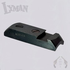 Lyman No 25b Screw-on Steel Rear Sight Base W Screws For Remington 740 760