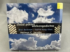 CLOUD POEMS: Works of Beckman & Karg by Helmut Jacobs, Accordion (CD, 2012) NEW