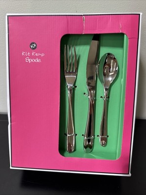 New Spode Kit Kemp 20-Piece Cutlery Set ~ 18/10 Stainless Steel Service for Four