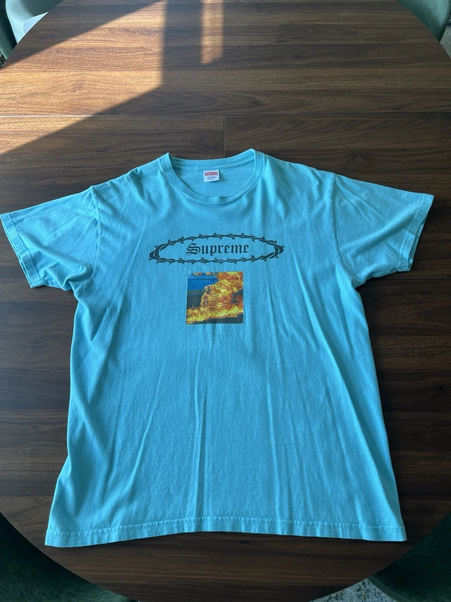 Supreme Blue T-Shirts for Men for sale | eBay