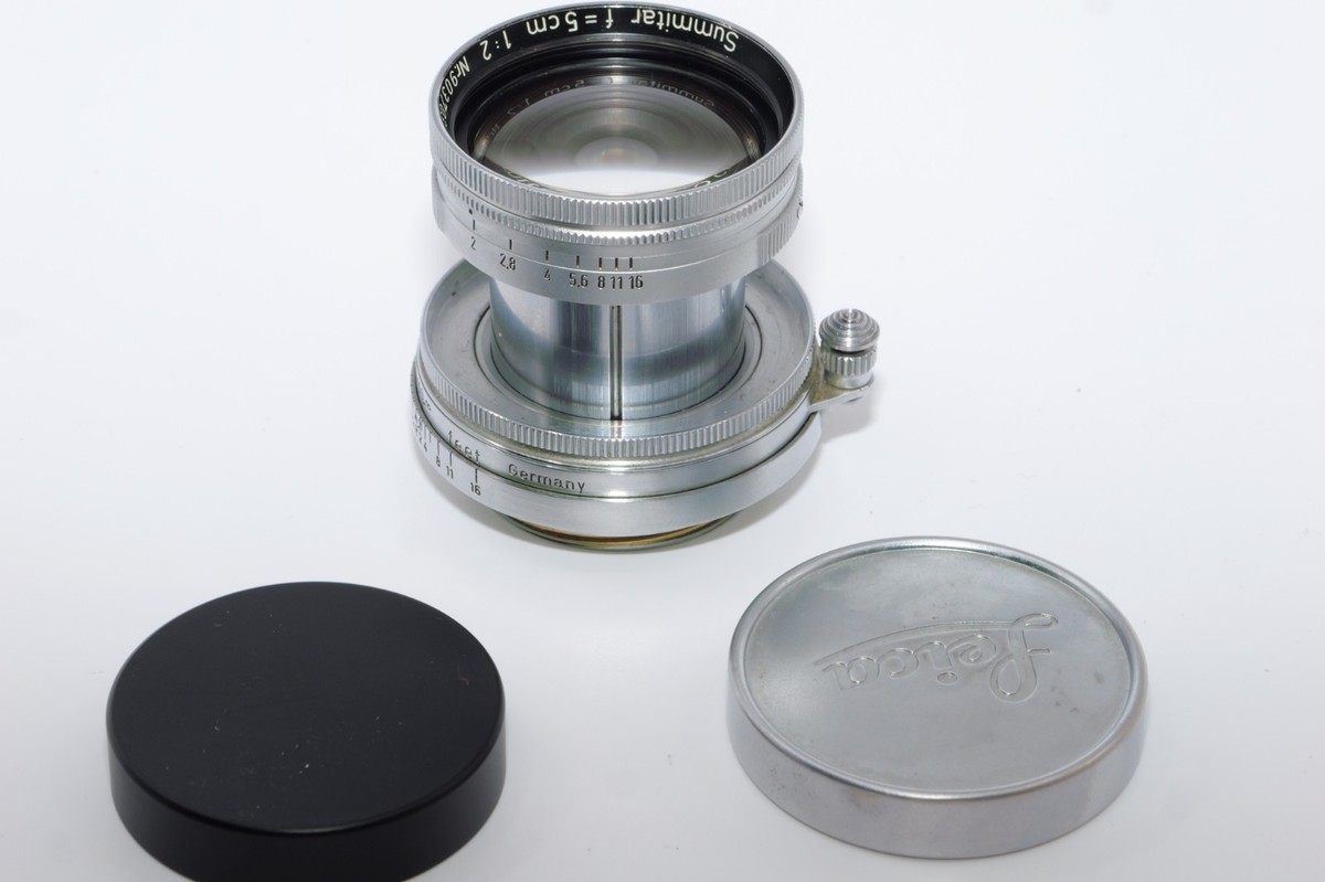 Leica Summitar 50mm f2 L39マウント LEICA SUMMITAR 50mm f/2 (1939-1953)