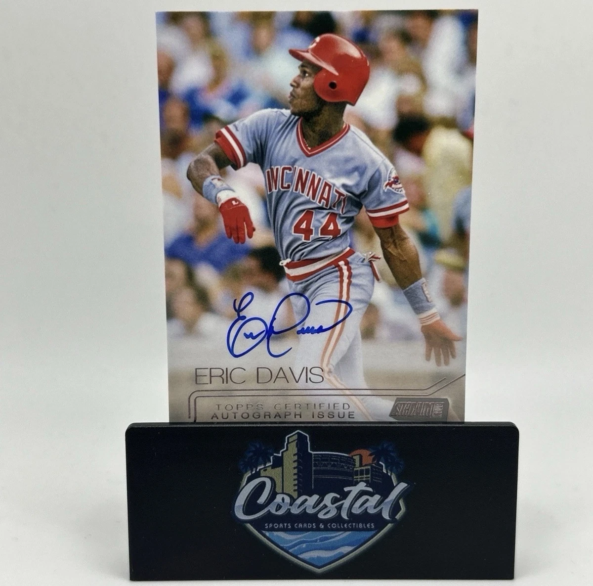 Eric Davis Autographed Baseball Cards for sale | eBay