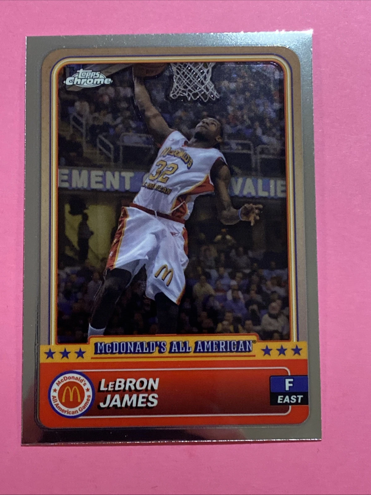 Lebron James trading card