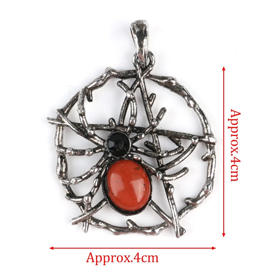 Драгоценные камни полые паутина сетка подвеска кристалл чакра овальная бусина энергия рейки - Изображение 3 из 4