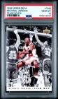 1992 UPPER DECK TEAM MVP'S #TM5 MICHAEL JORDAN PSA 10