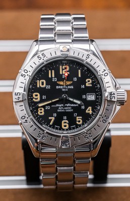 Breitling Superocean 42 mm Black Dial SERVICED Box Automatic Breitling Superocean 42 mm Black Dial SERVICED Box Automatic