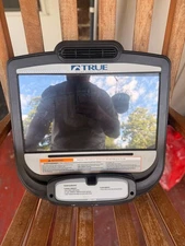 true fitness elliptical console
