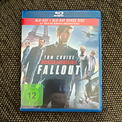 Mission: Impossible Fallout Blu-ray + Bonus Disc Action/Thriller FSK 12 DE 2018