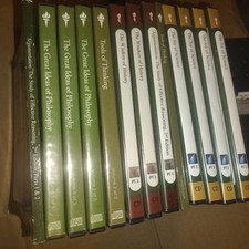 The Great Courses 11 DVD Lot History Science Philosophy Reasoning  2 booklets