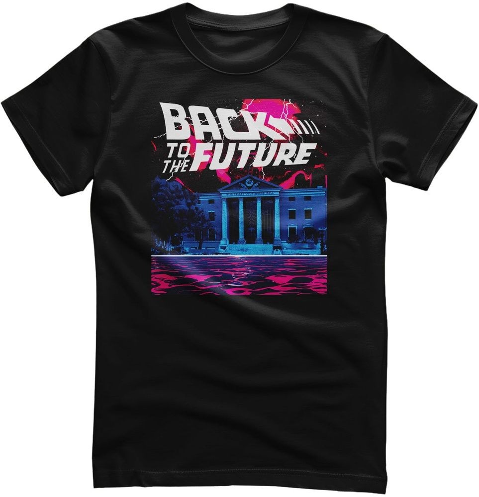 Back to the Future T-Shirt-Hill Valley UV-1-BTTF021 5590₽