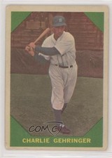 1960 Fleer Baseball Greats Charlie Gehringer #58 HOF pp8