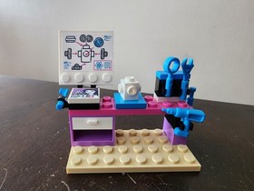 LEGO FRIENDS Olivia's Creative Lab 41307 Complete With Instructions No Box