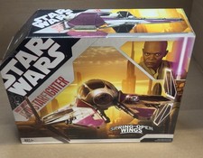 Star Wars 30th Anniversary Mace Windu Jedi Starfighter 2007 New Sealed