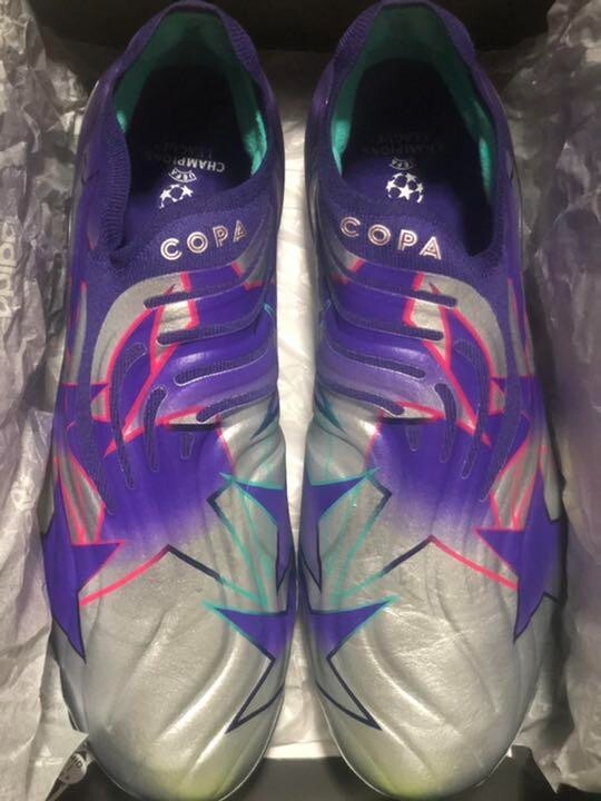 adidas COPA SENSE FG CHAMPIONS CODE US9.5 Laceless Premium