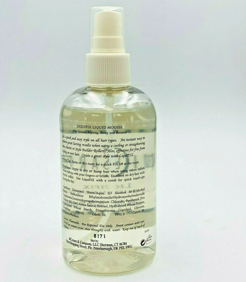 Mousse líquida DICESARE Liquifix de Michael diCesare 8,75 oz/250 ml NUEVA ENVÍO GRATUITO Foto 4 de 4