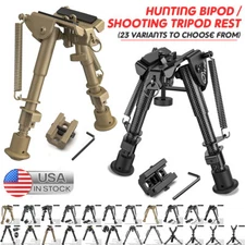 CVLIFE Tactical Rifles Bipod Shooting Tripod For Picatinny Rail/M-Lok Rail Mount